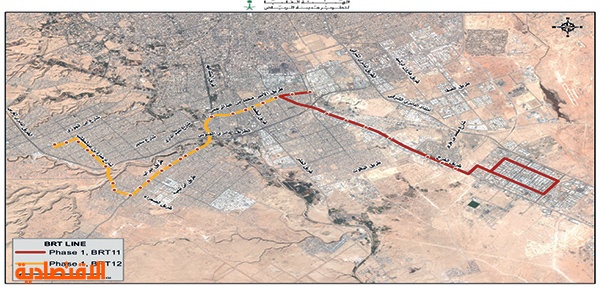 مشروع حافلات الرياض ينطلق بعقد البنية التحتية للمسارات المخصصة