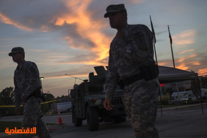 قصة مصورة: الحرس الوطني الأمريكي يبدأ انسحابه من ميزوري مع عودة الهدوء