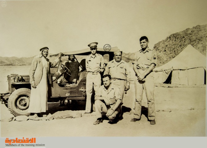 قصة مصورة: أول تدريب عسكري للجيش السعودي على يد أول بعثة أمريكية