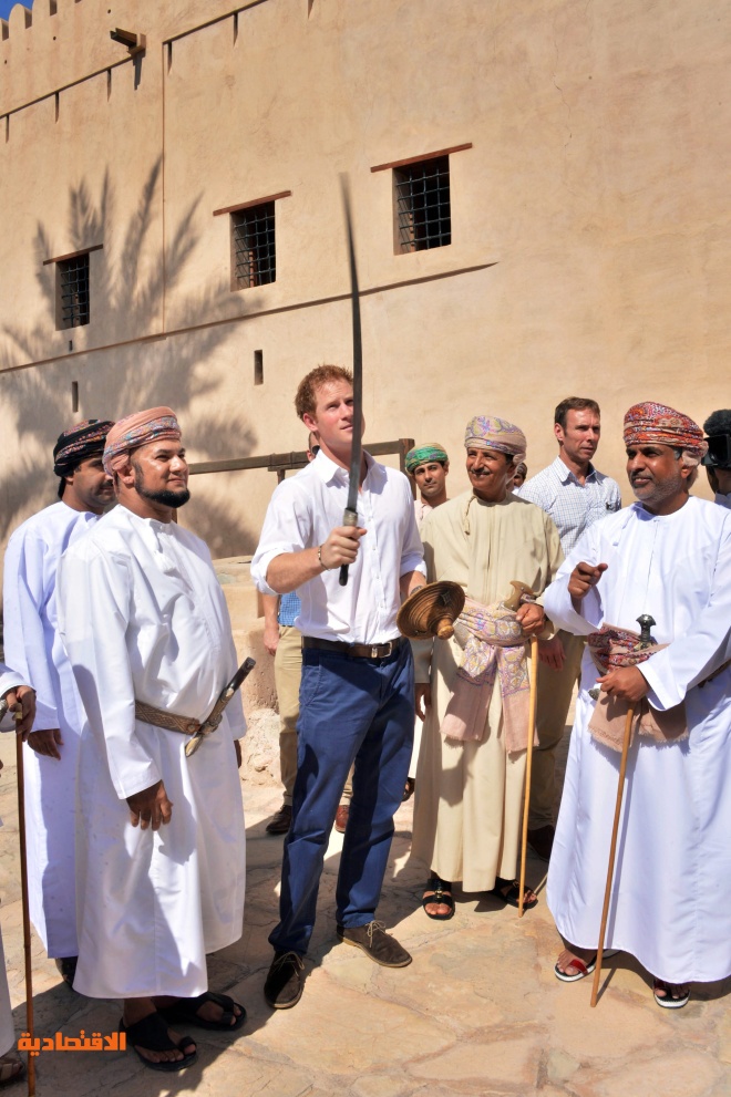 قصة مصورة : الأمير هاري في ضيافة عمان
