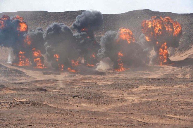 القوات السعودية والبريطانية تختتمان مناورة "التمساح الأحمر 4" في تبوك