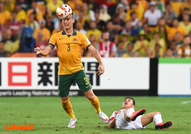 كاهيل يضع حدا للمغامرة الصينية ويحمل أستراليا إلى نصف النهائي