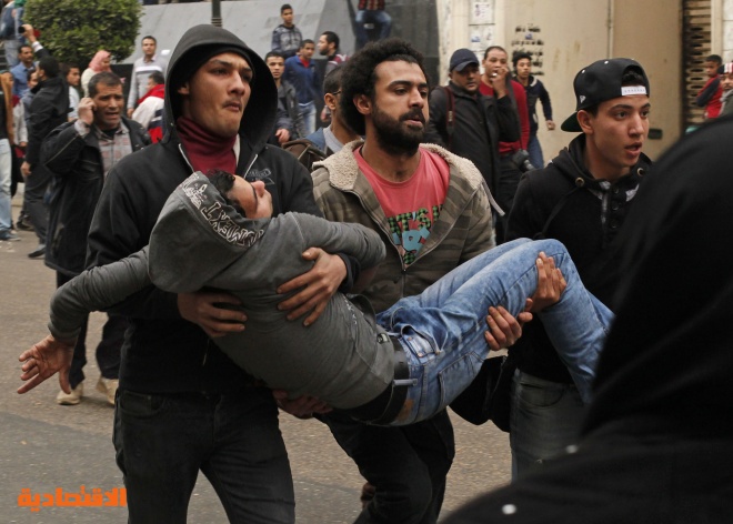 16 حالة وفاة و 50 مصابا خلال أحداث مصر