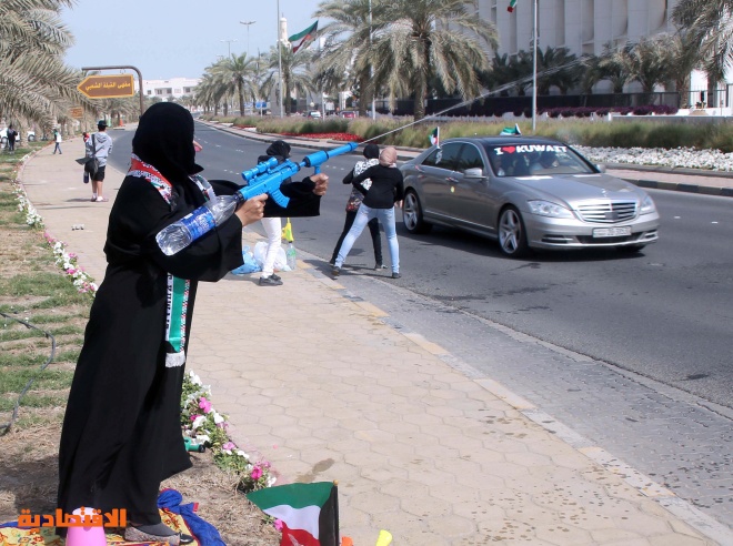 قصة مصورة: الكويت تحتفل بالذكرى الـ54 للعيد الوطني