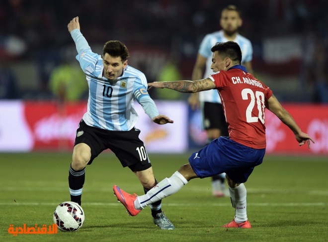 تشيلي تسقط الأرجنتين وتتوج بأول ألقابها في الكوبا
