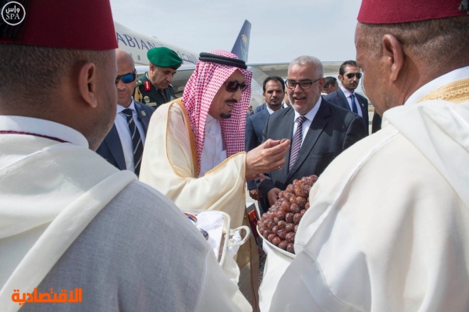 خادم الحرمين الشريفين يصل إلى المغرب في إجازة خاصة