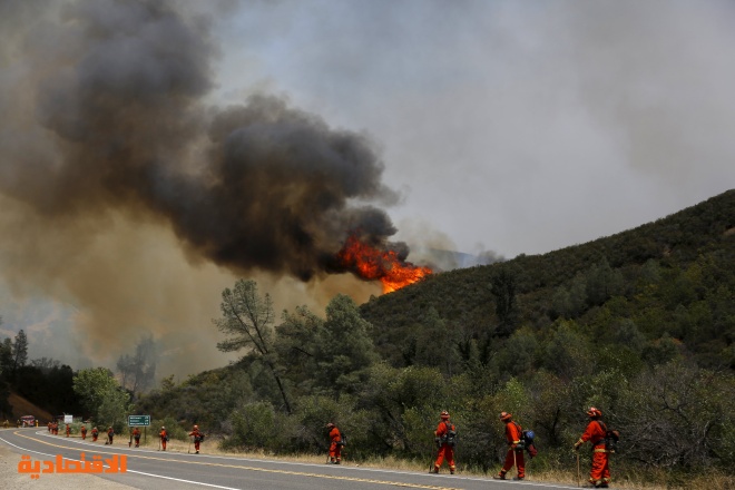 قصة مصورة: حريق هائل يحول غابات ولاية كاليفورنيا الأمريكية إلى رماد - فيديو