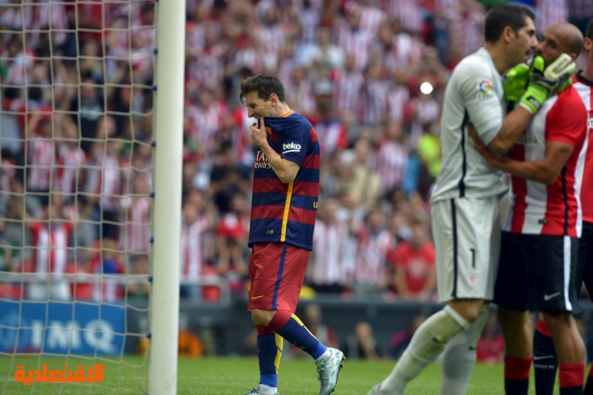 قصة مصورة: سواريز يقود برشلونة لفوز صعب على بيلباو