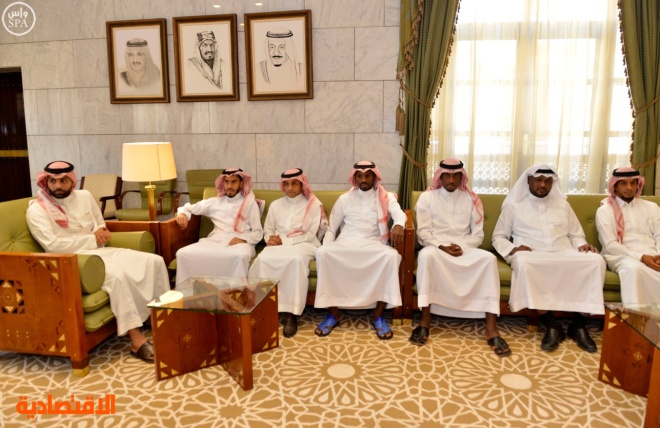 أمير الرياض يستقبل رئيس مجلس إدراة نادي الهلال