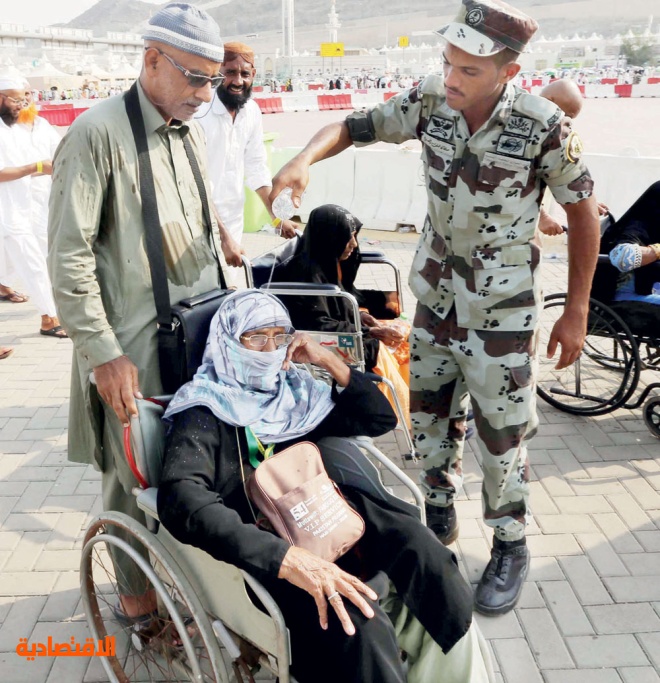 الأمن الدبلوماسي انسياب في حركة ضيوف الرحمن ورجال الأمن يسيرون الحشود بكل اقتدار صحيفة الاقتصادية