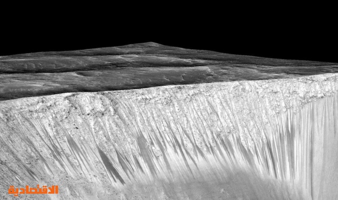 ناسا : الماء يتدفق على سطح كوكب المريخ