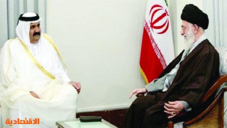 أمير قطر يسمي الخليج العربي بـ «الفارسي» ويؤكد لروحاني: علاقتنا عريقة وتاريخية ووثيقة