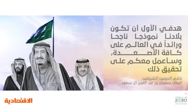 رؤية السعودية 2030 وبرامجها الاستراتيجية صحيفة الاقتصادية