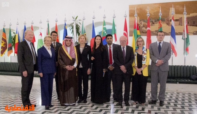 الجبير يبحث مع رئيسة بعثة العلاقات مع شبه الجزيرة العربية في البرلمان الأوروبي القضايا الإقليمية والدولية
