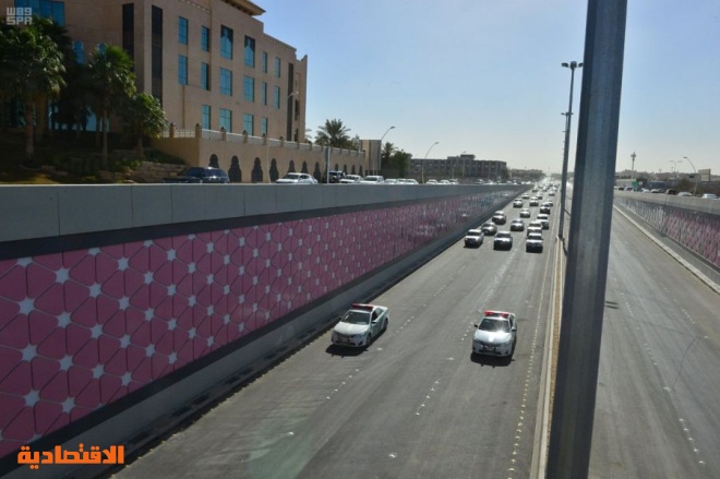 أمير الرياض يفتتح المرحلة الثانية من مشروع تطوير طريق الأمير تركي الأول صحيفة الاقتصادية