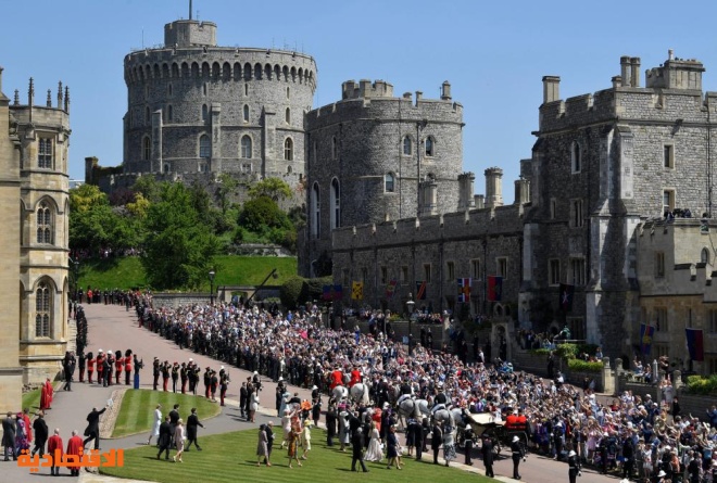 بريطانيا تحتفل بزفاف الأمير هاري وميغان ماركل  