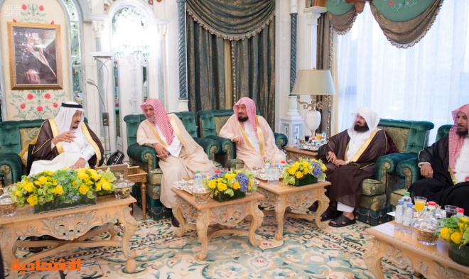 الملك يصل مكة لقضاء العشر الأواخر من رمضان بجوار بيت الله الحرام