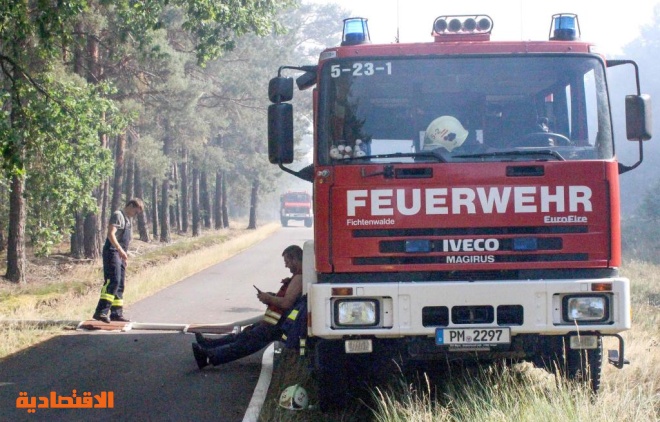 حرائق الغابات تعطل حركة المرور على عدد من الطرق السريعة في ألمانيا