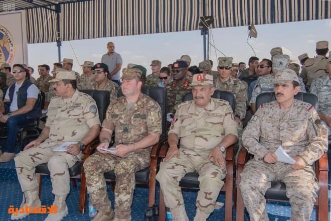 اختتام مناورات تمرين "النجم الساطع 2018" في مصر بمشاركة القوات السعودية