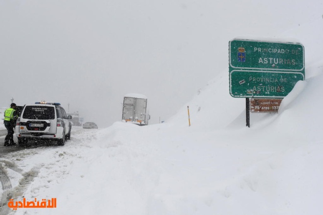 أمطار وثلوج ورياح تضرب أوروبا وسقوط 11 قتيلا في إيطاليا