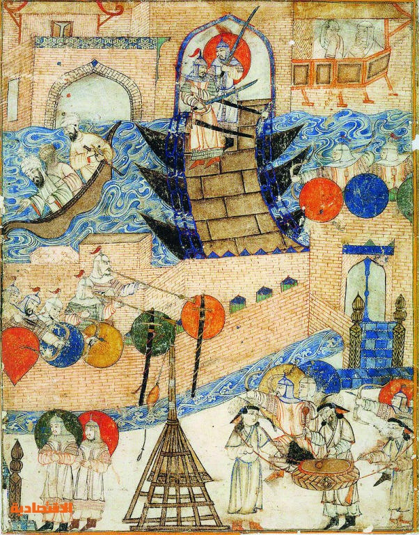 بيد سقطت هولاكو المغول بغداد سنة زعيم معركة بغداد