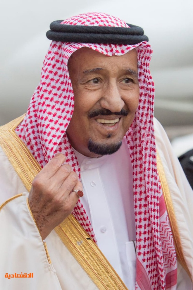 الملك سلمان يصل إلى الرياض قادماً من حائل 