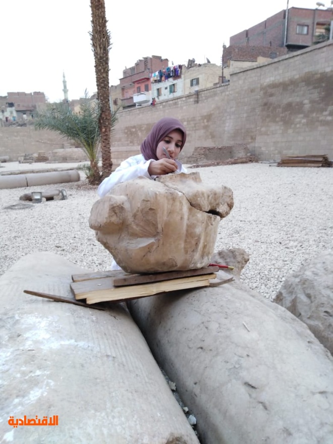 مصر تبدأ أعمال ترميم تمثال رمسيس الثاني بمحافظة سوهاج