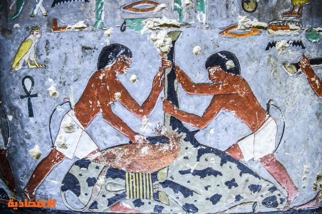 اكتشاف مقبرة تاريخية عمرها 4300 عام جنوب القاهرة 