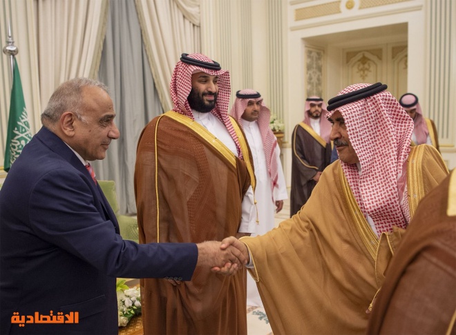 ولي العهد يلتقي رئيس وزراء العراق ويعقدان جلسة مباحثات رسمية | صحيفة الاقتصادية