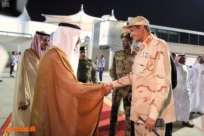 نائب رئيس المجلس الانتقالي السوداني يغادر جدة صحيفة الاقتصادية