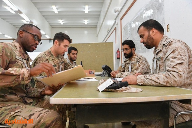 ‏استمرار التمرين المشترك " القائد المتحمس 2019 " بين القوات السعودية والقوات الأمريكية.