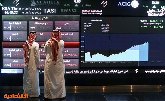الأسهم السعودية تغلق على ارتفاع للجلسة الرابعة و تاسي يعود أعلى من 8 آلاف نقطة صحيفة الاقتصادية