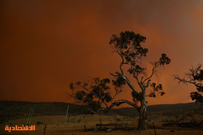 إجلاء عشرات الآلاف من سكان جنوب شرق أستراليا بسبب الحرائق
