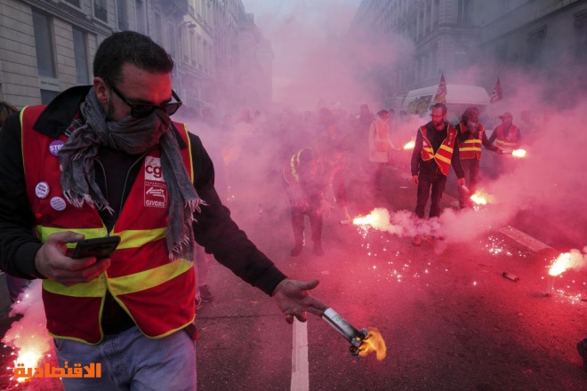 تظاهرات جديدة ضد إصلاح أنظمة التقاعد في فرنسا