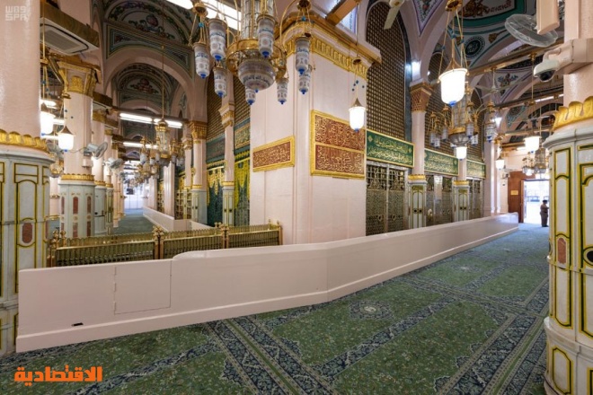 الروضة الشريفة موضع يستهوي أفئدة المسلمين صحيفة الاقتصادية