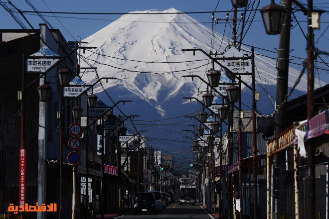 المسارات المؤدية إلى جبل فوجي الياباني مغلقة أمام المتسلقين
