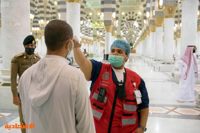 11 بابا يستقبل قاصدي المسجد النبوي وتدابير وقائية تعنى بسلامتهم صحيفة الاقتصادية