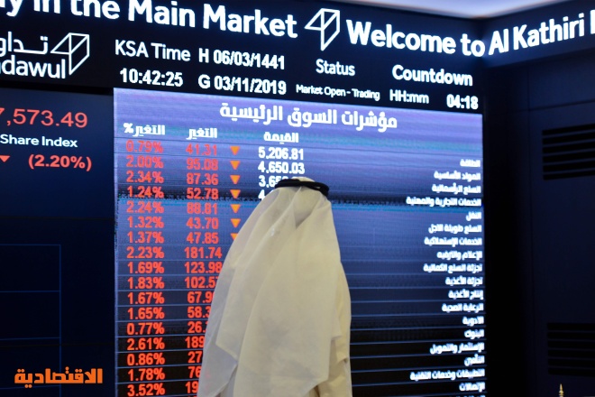 الأسهم السعودية تغلق على تراجع هامشي و السيولة عند 5 1 مليار ريال صحيفة الاقتصادية