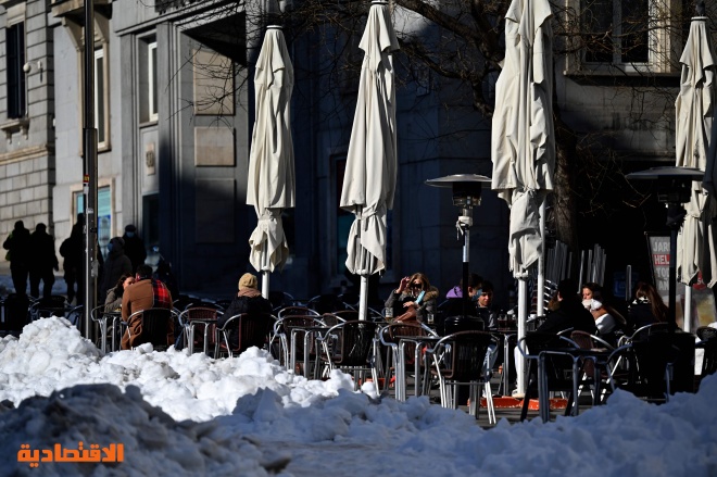 إسبانيا: خسائر العاصفة الثلجية في مدريد لا تقل عن 1.4 مليار يورو