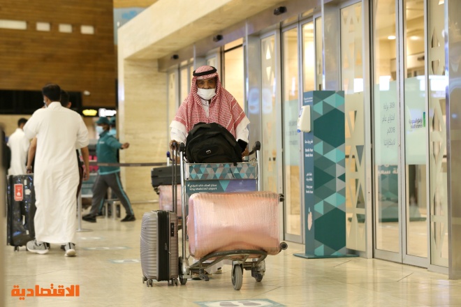 شعور رائع في مطارات السعودية بعد فتح المجال للسفر