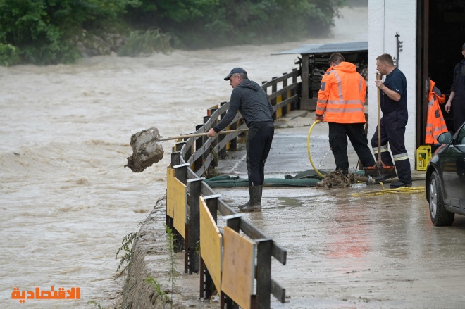 السيول تضرب ولاية بافاريا الألمانية وارتفاع قتلى فيضانات أوروبا إلى 183