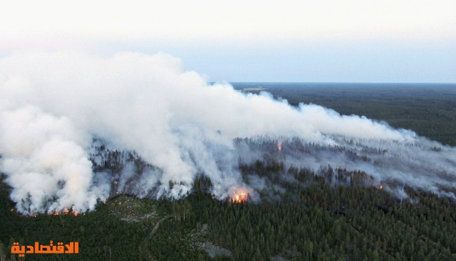 فنلندا تكافح أسوأ حريق غابات منذ 50 عاما