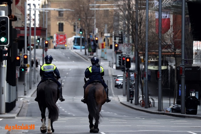 شرطة أستراليا تمنع احتجاجا مناهضا لقيود كورونا مع ارتفاع الإصابات 