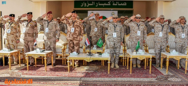 اختتام مناورات التمرين العسكري السعودي العراقي "الأشقاء العرب 1" في المنطقة الشمالية
