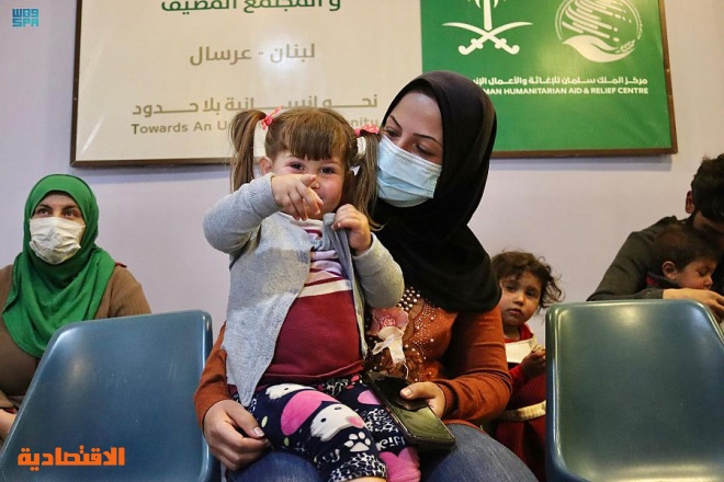 مركز الملك سلمان للإغاثة يقدم الخدمات الصحية لآلاف اللاجئين السوريين في لبنان