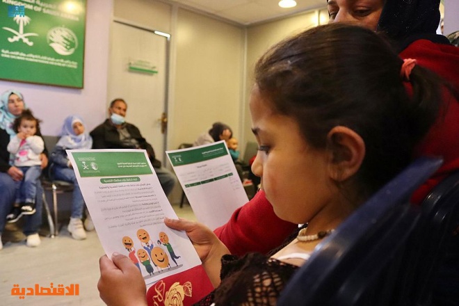 مركز الملك سلمان للإغاثة يقدم الخدمات الصحية لآلاف اللاجئين السوريين في لبنان