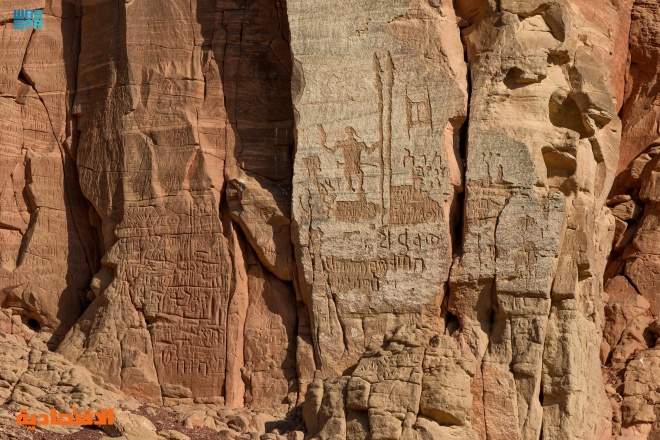 التراث تكشف عن نتائج جديدة لموقع الفاو الأثري جنوب غرب الرياض