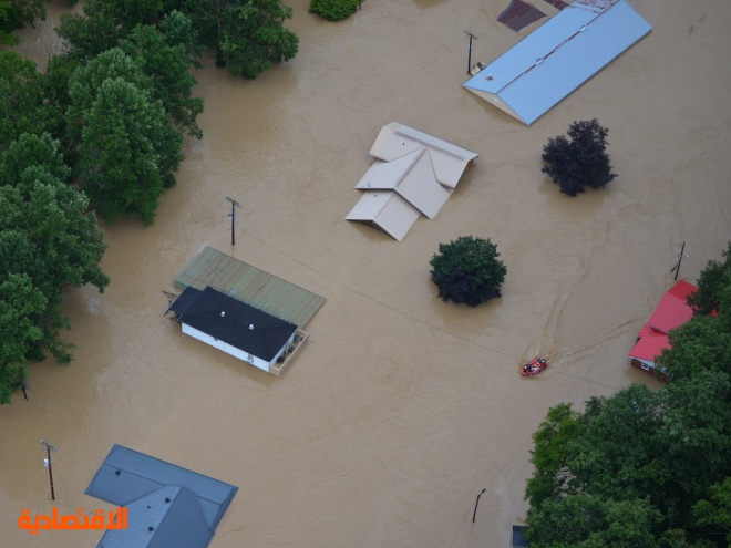 ارتفاع عدد ضحايا فيضانات كنتاكي إلى 30 قتيلا.. وتوقع مزيد من العواصف