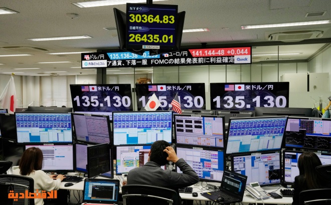 الأسهم اليابانية تقترب من أعلى مستوى في شهرين