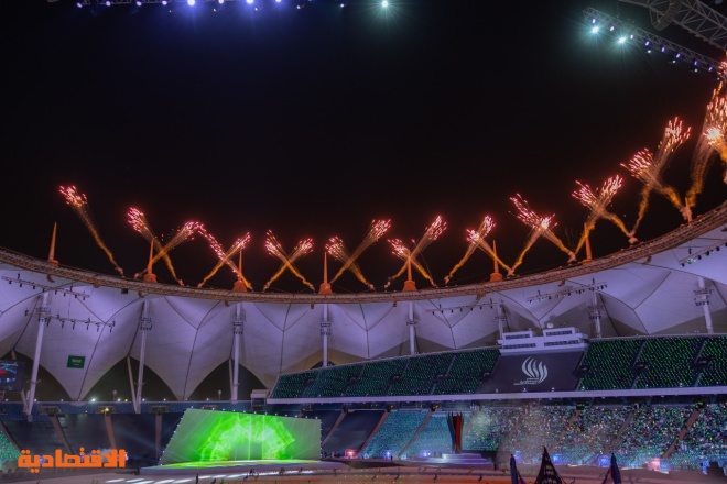 افتتاح دورة الألعاب السعودية 2022